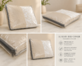Luxury Bed Covers -Jaquard Cotton-3pc set - Image 3
