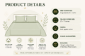Premium Embossed Cotton bedsheet - Image 4