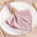 Dinner Napkins (Set of 2) - DUST PINK - Image 7