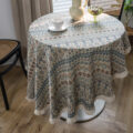 Ivory Mosaic | Round Table Cloth | 150 - Image 13
