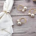 Napkin Ring Buckle (Set of 2) - Pearl - Image 3