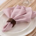 Dinner Napkins (Set of 2) - DUST PINK - Image 5