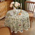 Ivory Meadow | Round Table Cloth | 150 - Image 4