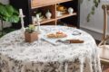 Ivory Noir | Round Table Cloth | 150 - Image 4