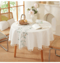 Ivory Serenity | Round Table Cloth | 140