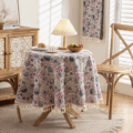 Blush Floral | Round Table Cloth | 150 - Image 4
