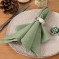 Dinner Napkins (Set of 2) - Mint - Image 6