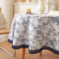 Azure Lace | Round Table Cloth | 150 - Image 3