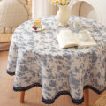 Azure Lace | Round Table Cloth | 150 - Image 5