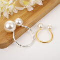 Napkin Ring Buckle (Set of 2) - Pearl - Image 9