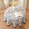 Azure Lace | Round Table Cloth | 150 - Image 6